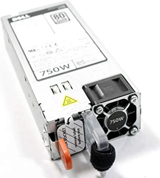 Main image of 6w2pw dell 750watt hot-plug power supply for poweredge t420