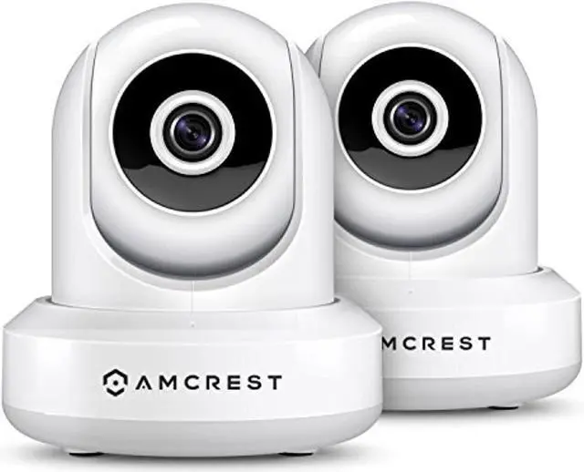 Alt view image 9 of 10 - Amcrest 2-Pack 1080p WiFi Camera Indoor, 2MP Pan/Tilt Home Security Camera, Auto-Tracking, Motion & Audio Detection, Enhanced Browser Compatibility, H.265, Two-Way Talk 2PACK-IP2M-841W-V3 (White)