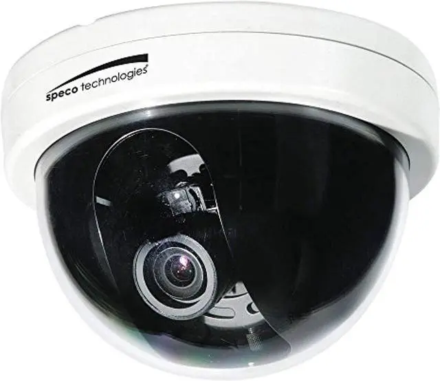 Alt view image 2 of 5 - SPECO TECHNOLOGIES CVC6246TW Camera,Dome,White,Indoor,2 MP Line Res.
