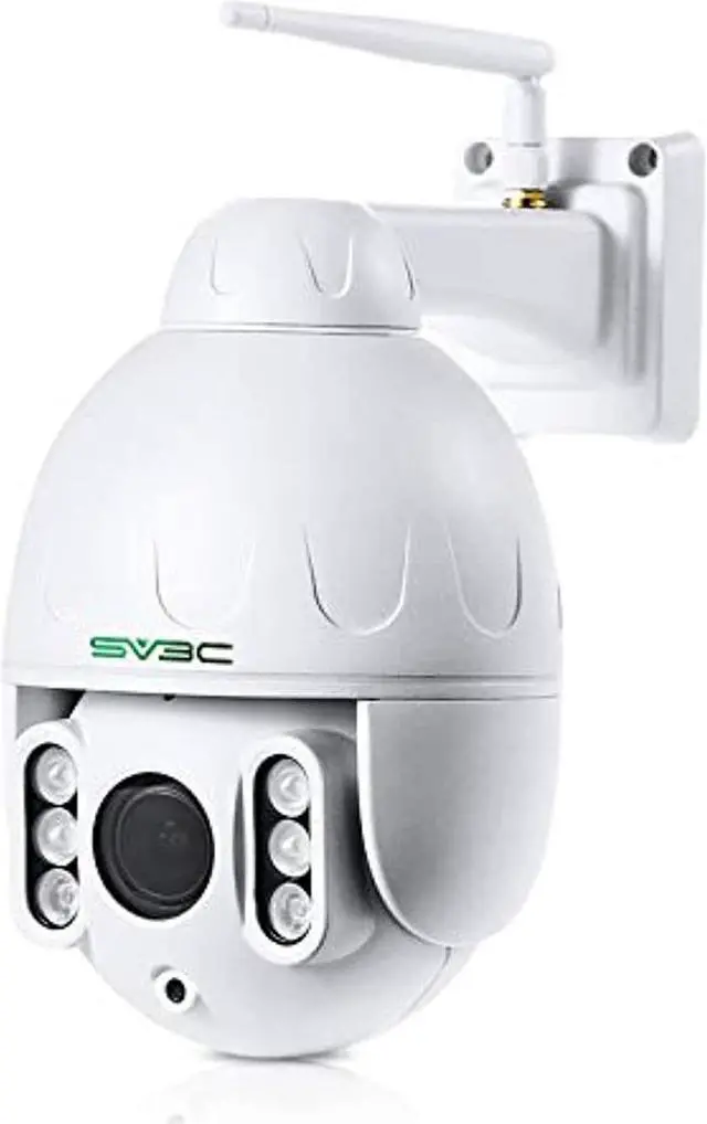 Alt view image 4 of 4 - sv3c ptz wifi camera outdoor, 1080p wireless security ip camera, pan tilt 5x optical zoom, two way audio, 196ft night vision, waterproof surveillance cctv, motion detection alarm, support max 128gb sd
