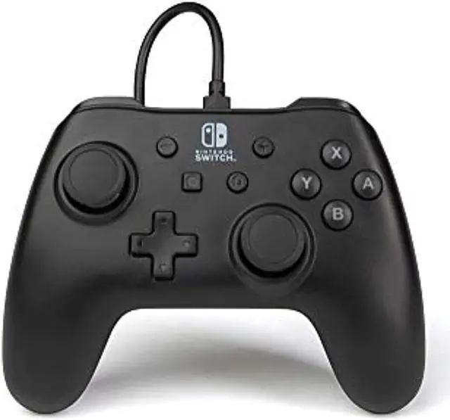 Alt view image 8 of 8 - PowerA Wired Controller for Nintendo Switch - Black - Nintendo Switch