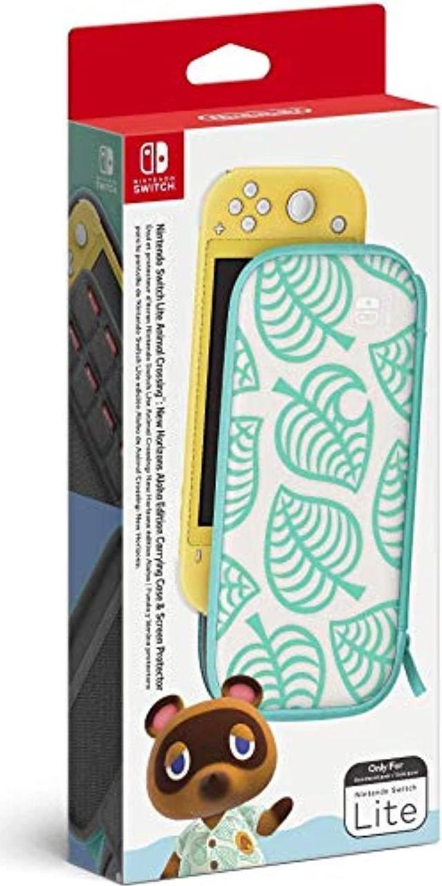 Alt view image 5 of 9 - Nintendo Switch Lite Carrying Case - Animal Crossing: New Horizons Aloha Edition