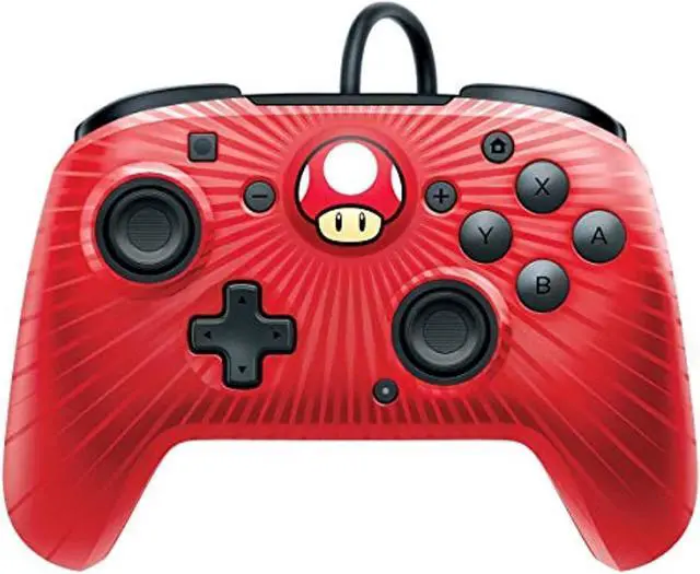 Alt view image 10 of 10 - PDP Nintendo Switch Faceoff Wired Pro Controller, Super Mario, 500-056-NA-D6 - Nintendo Switch