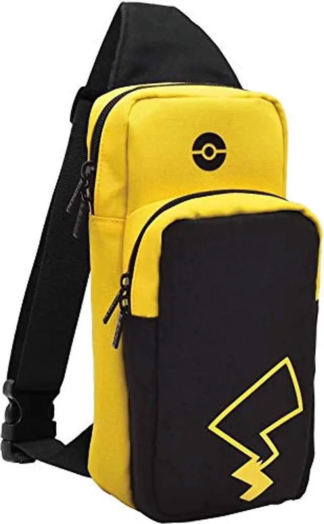 Alt view image 4 of 5 - HORI Nintendo Switch Adventure Pack Travel Bag - Pikachu Edition