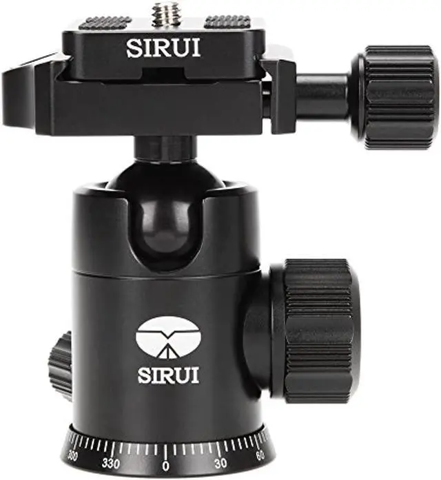 Alt view image 11 of 11 - Sirui E-10 Ball Head with TY-50E Plate