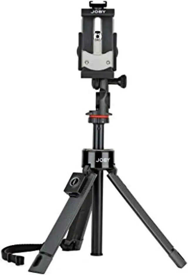 Alt view image 11 of 16 - JOBY GripTight PRO TelePod for Smartphones & Action Cameras, Black/Grey #JB01534