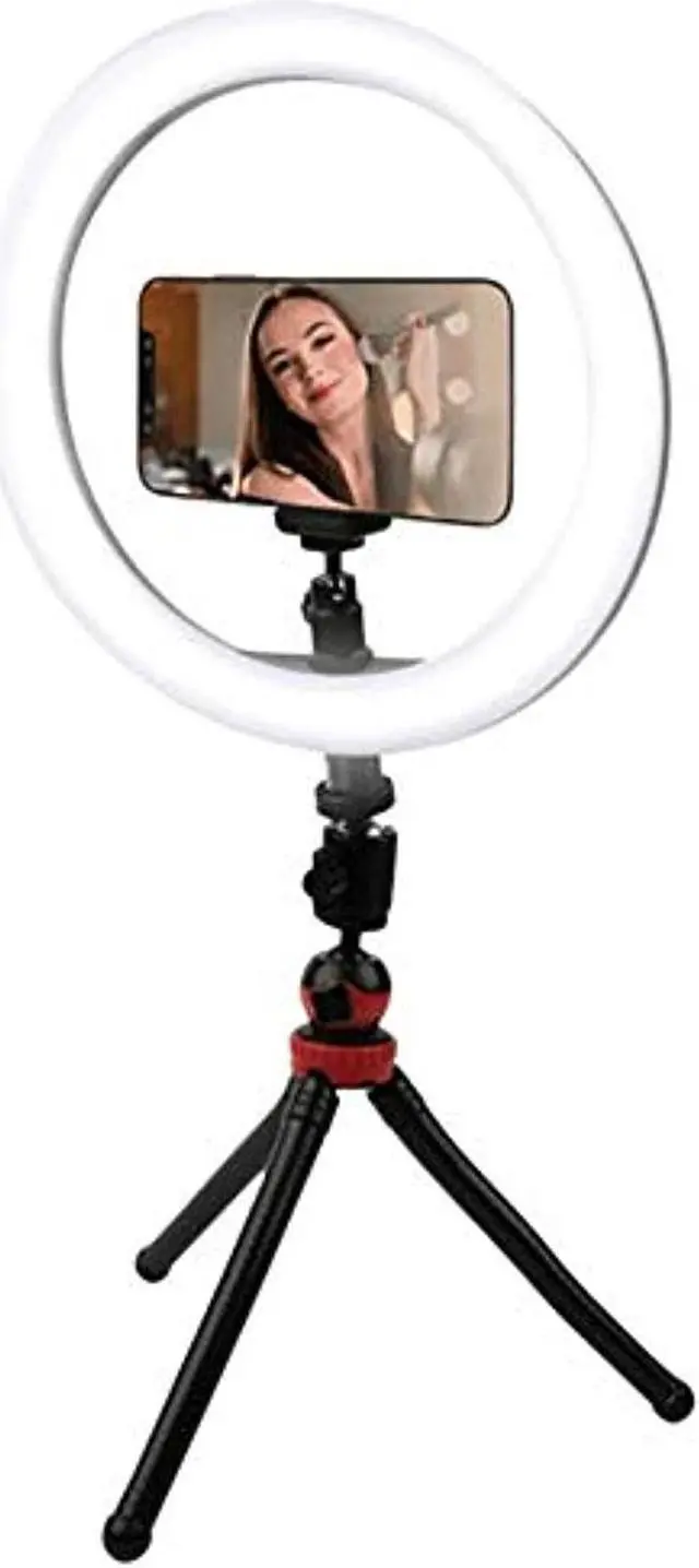 Alt view image 14 of 14 - Vivitar ROUND LED LIGHT 10"