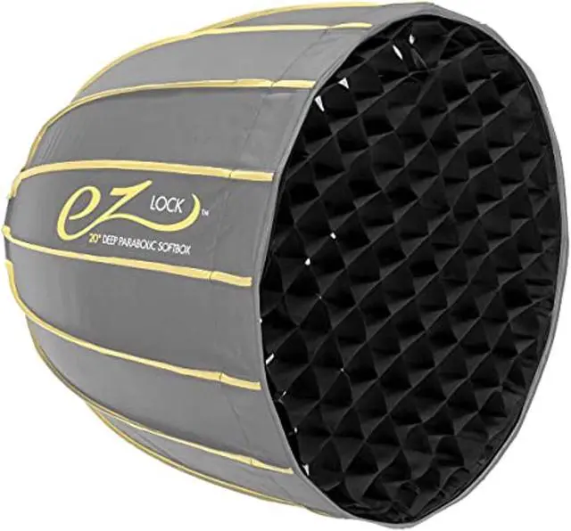 Alt view image 5 of 5 - Glow Eggcrate Grid for EZ Lock 20" Deep Parabolic Quick Softbox #EZ-G-20