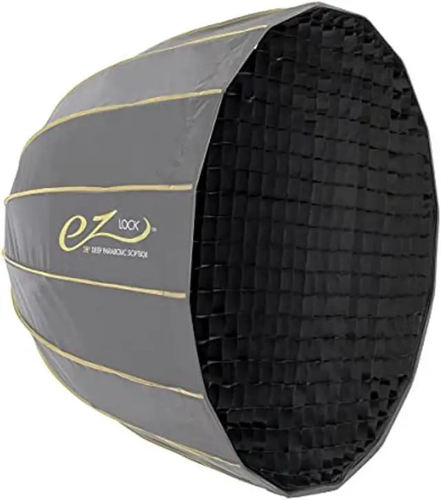 Alt view image 5 of 5 - Glow Eggcrate Grid for EZ Lock 38" Deep Parabolic Quick Softbox #EZ-G-38