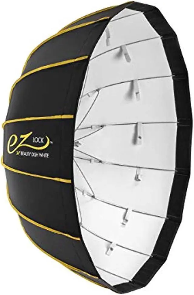 Alt view image 3 of 9 - Glow EZ Lock Collapsible White Beauty Dish (34") #EZ-BD-34W