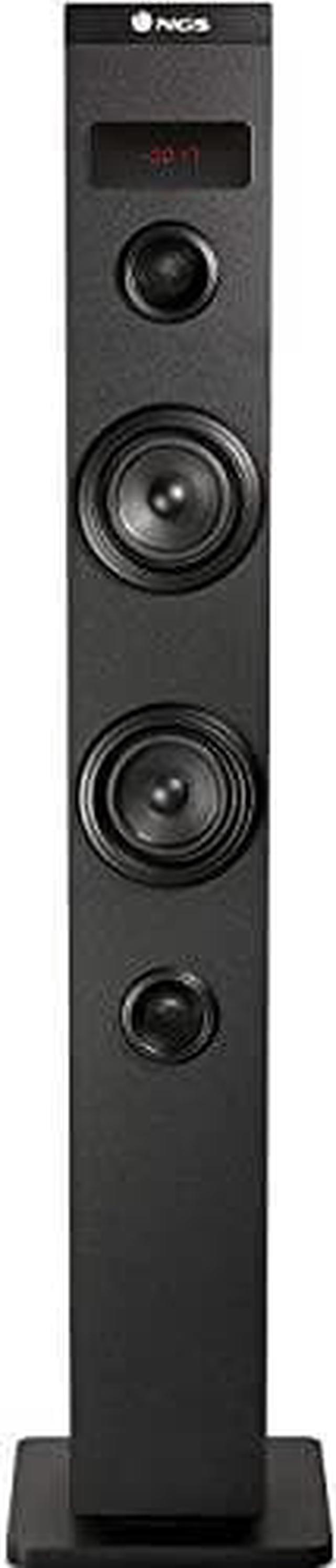Alt view image 6 of 6 - NGS 50W Wireless BT Tower Speaker with Stereo Output and Remote Control, Sky Charm
