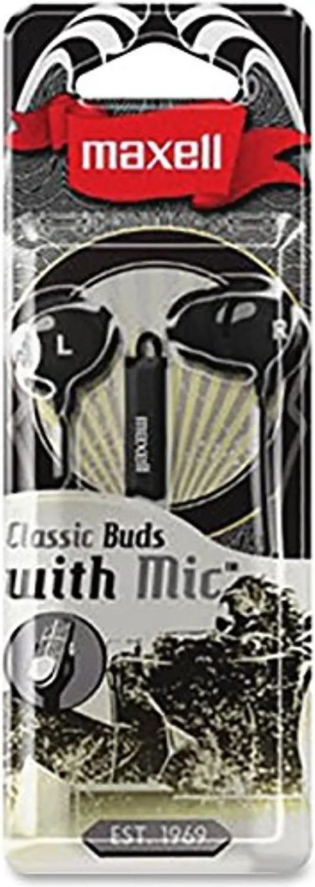 Alt view image 6 of 8 - Classic Earbud With Mic Black