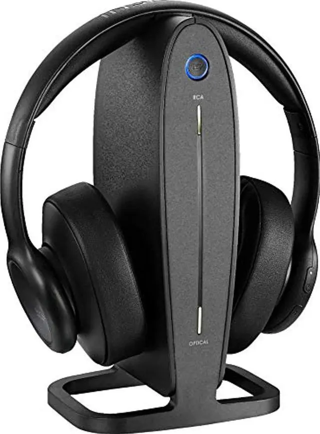 Alt view image 8 of 11 - insignia  nshawhp2 rf wireless overtheear headphones  black