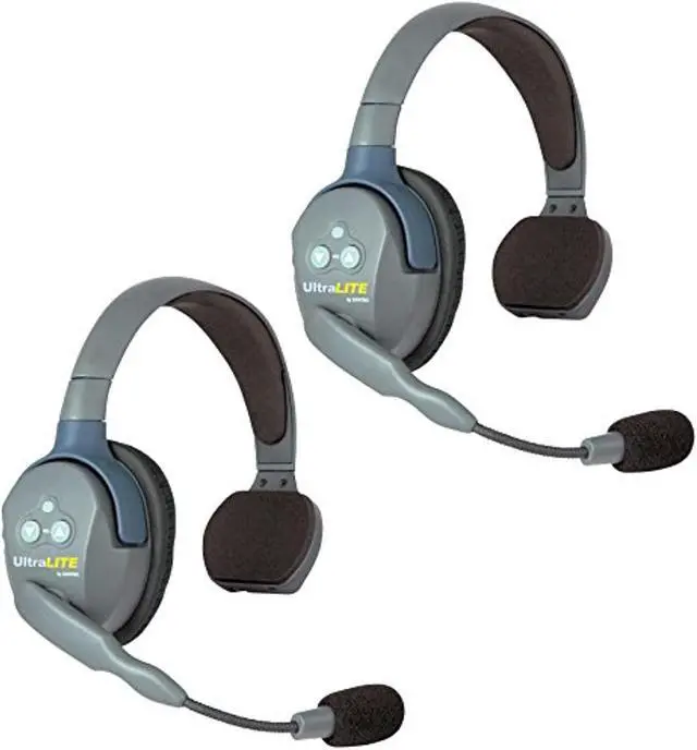 Alt view image 3 of 8 - eartec ul2s ultralite wireless microphone system with 1 master and 1 remote headsets 2 singles