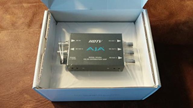 Alt view image 7 of 7 - AJA Video Systems - HD5DA - AJA VIDEO 4-way HD5DA Distribution Amplifier - 270MHz