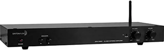 Main image of dayton audio apa102bt class d stereo 60 wpc bluetooth amplifier