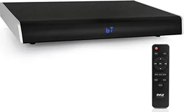 Alt view image 3 of 3 - surround sound tv sound bar  bluetooth compatible wireless soundbar for tv w/built in subwoofer speaker  television sound bar system w/lcd/optical audio/rca/aux/usb/coaxial  pylehome psbv620bt.5