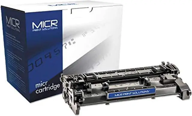Alt view image 8 of 13 - MICR MCR26AM Remanufactured Toner Cartridge Replaces HP CF226A, 26A; MICR