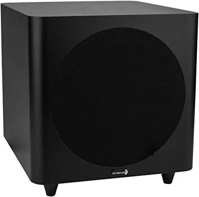 Alt view image 6 of 6 - Dayton Audio SUB-800 8" 80-Watt Powered Subwoofer