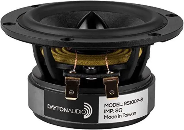 Alt view image 5 of 5 - Dayton Audio RS100P-8 4" Reference Paper Midwoofer 8 Ohm 295-359