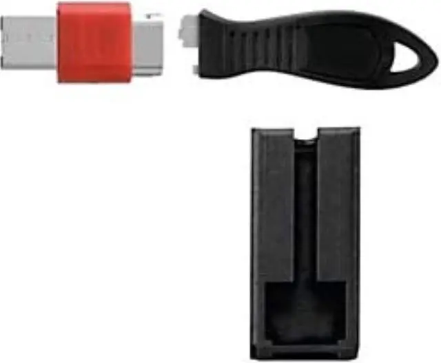 Alt view image 7 of 16 - Kensington K67915WW USB Port Lock with Square Cable Guard 10 Unit Min Ds Only