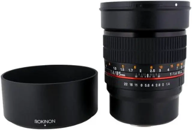 Alt view image 12 of 14 - Rokinon 85mm f/1.4 AS IF UMC Lens for Micro Four Thirds Mount #85M-MFT