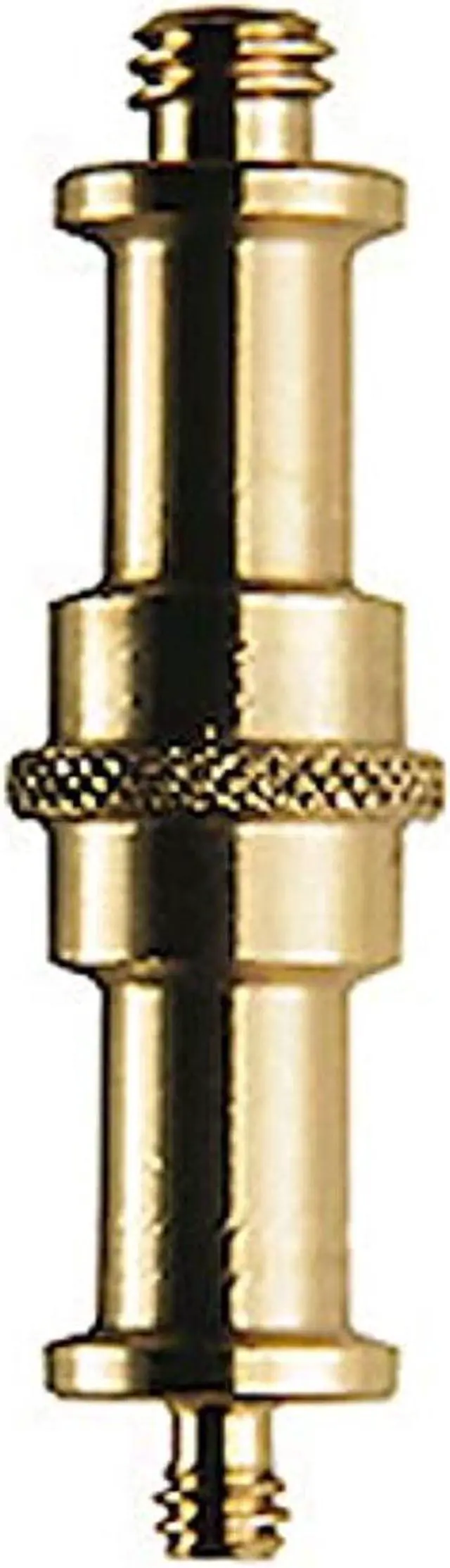 Main image of manfrotto 013 double end stud 1/4-inch 20 and 3/8-inch adapter spigot - replaces 3094