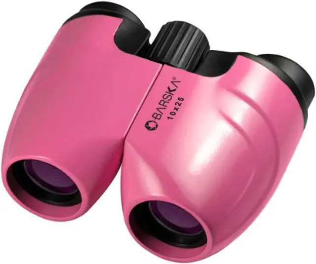 Alt view image 2 of 2 - BARSKA 10X25 Porro Binoculars - Pink