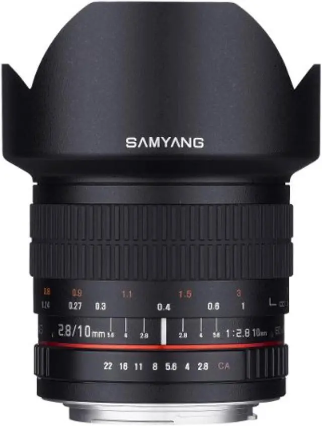 Alt view image 8 of 9 - Samyang - 10 mm - f/2.8 - Ultra Wide Angle Lens for Nikon F
