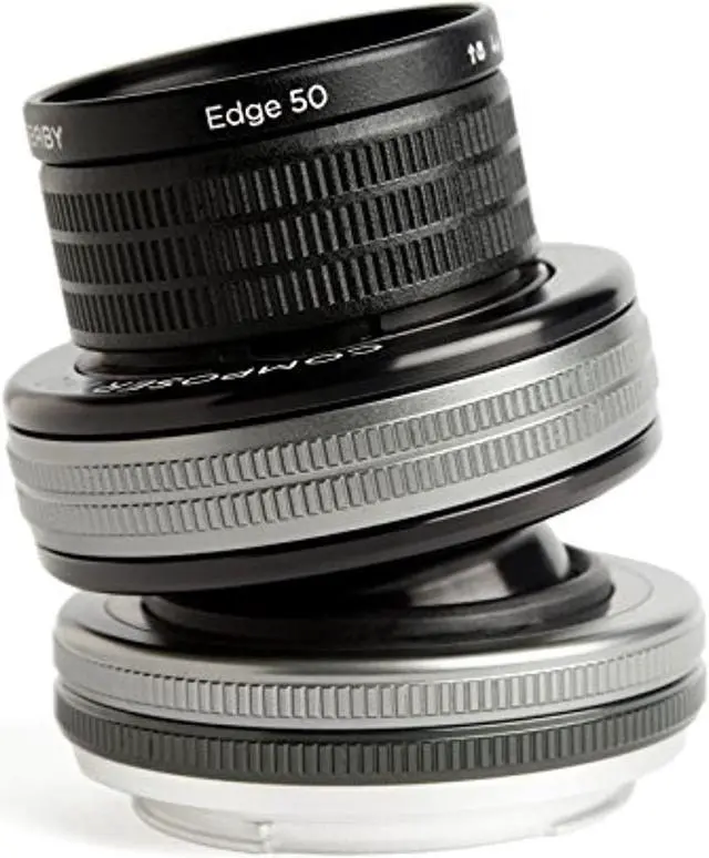 Main image of lensbaby lb-3u5m composer pro ii with edge 50 lens for micro four-thirds camera