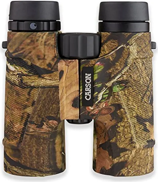Alt view image 8 of 8 - Carson 3D 10x42 Full Size Waterproof Birding Binoculars w/ ED Glass,Mossy Oak TD