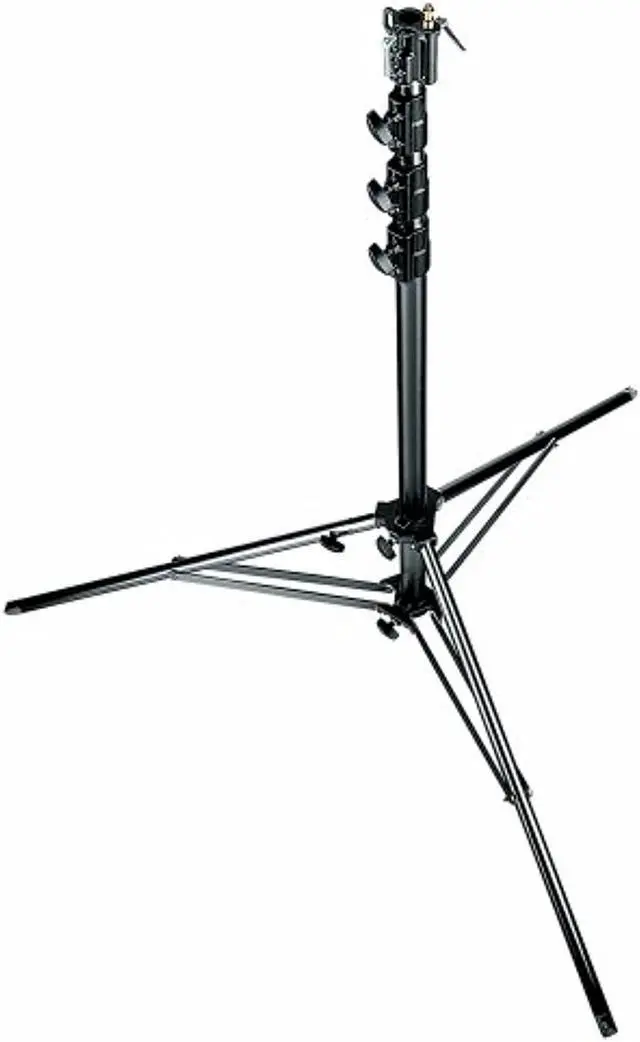 Alt view image 4 of 5 - Manfrotto 15' 9" Black Super Stand with 4-Sections #269BU
