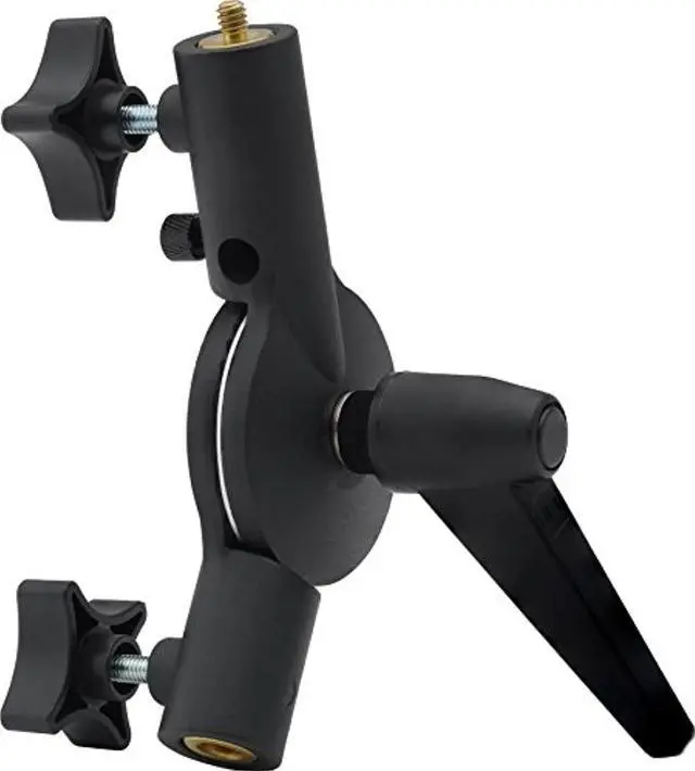 Main image of kupo tilting umbrella adapter with 5/8in studs (kg007012)