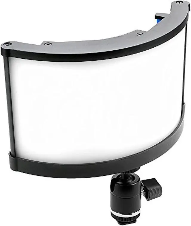 Main image of fotodiox pro factor radius mini wide angle light - 4x9 in curved bicolor dimmable camera light