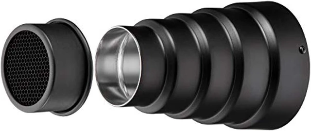 Main image of Westcott Snoot with Honeycomb Grid for FJ200 & FJ80 (Includes FJ80 Mount) #4746