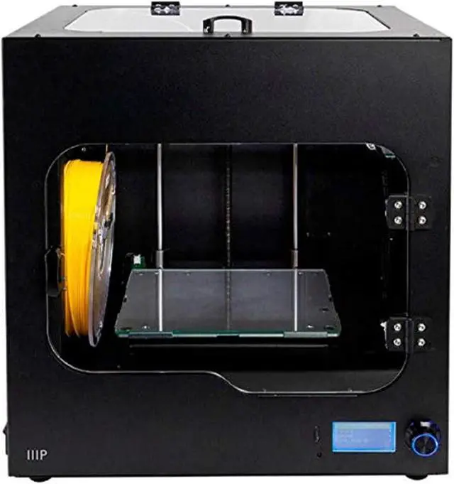 Alt view image 7 of 8 - Monoprice Maker Ultimate 2 3D Printer - with (200 x 150 x 150 mm) Heated and Removable Glass Built Plate, Auto Bed Leveling, Internal Lighting