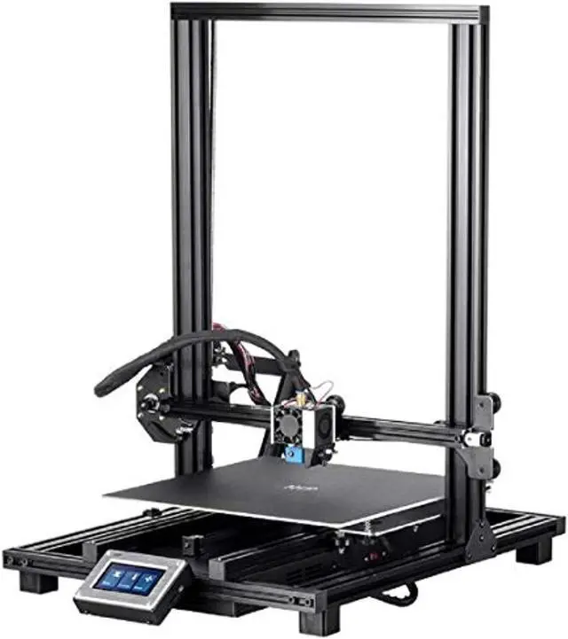 Alt view image 14 of 15 - Monoprice MP10 3D Printer - Black with (300 x 300 mm) Magnetic Heated Build Plate, Resume Printing Function, Assisted Leveling, and Touch Screen
