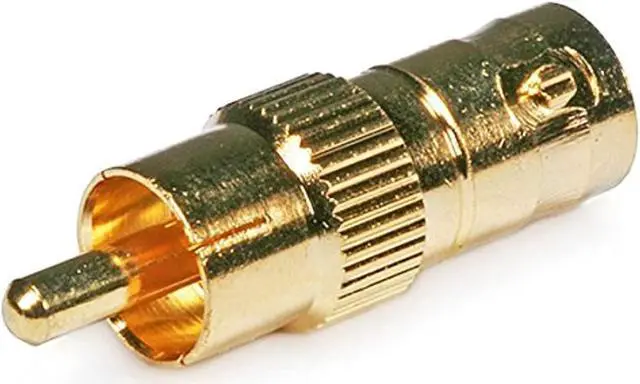 Alt view image 6 of 7 - Monoprice BNC Female to RCA Male Adapter - Gold Plated | Transfer 75ohm Signals