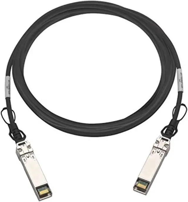 Main image of qnap 3.0m sfp+ 10gbe direct attach cable - 9.84 ft twinaxial network cable for nas storage device, network device, network card, switch, router, server, network adapter - first end: 1 x sfp+ network