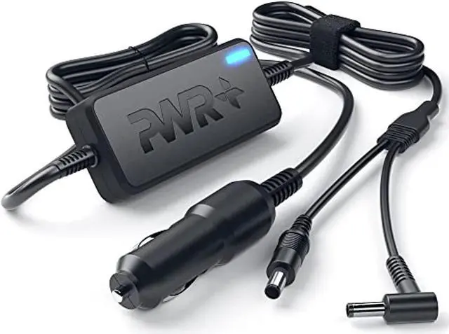 Main image of car charger for dell latitude laptop: compatible with 7480 e5450 e5470 e5570 e6400 e6410 e6420 e6430 e7440 e7450 e7470 5480 5580 d630 d09rm 28f6c h536t adp-90nd cd90v190-00 replacement