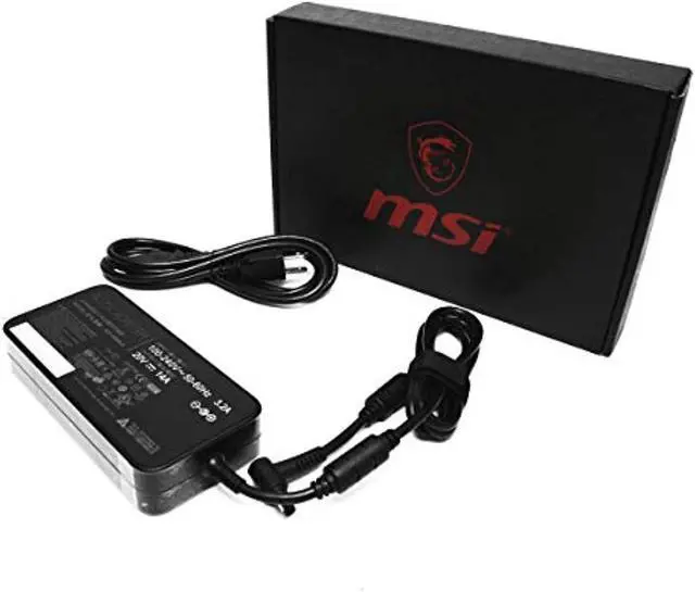 Alt view image 5 of 6 - genuine 280w ac/dc power adapter 95717e21p101 for msi ge/gl with rtx 2070/rtx 2080 laptops