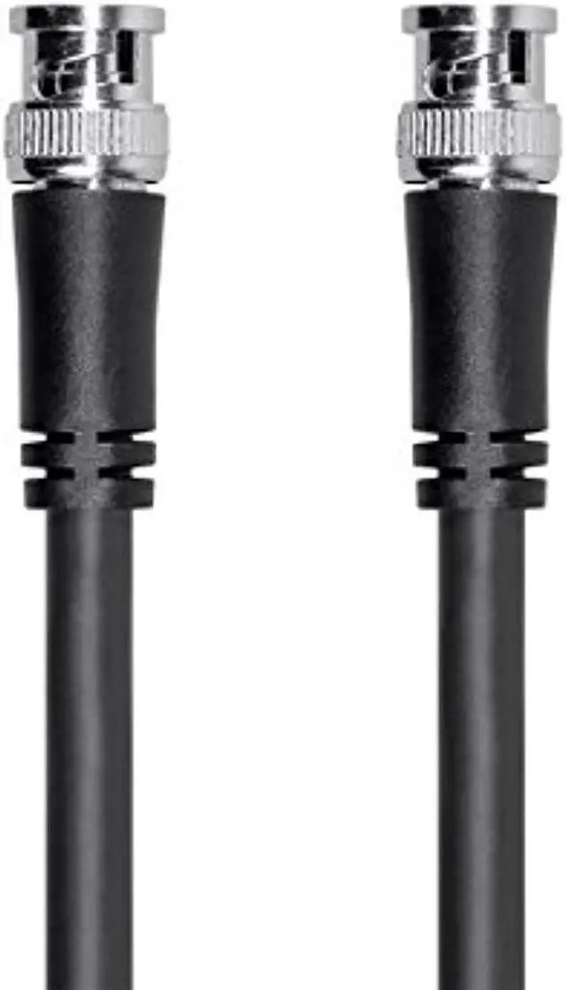 Alt view image 11 of 15 - Monoprice HD-SDI RG6 BNC Cable - 6 Feet - Black | For Use In HD-Serial Digital Video Transfer, Mobile Apps, HDTV Upgrades, Broadband Facilities - Viper Series