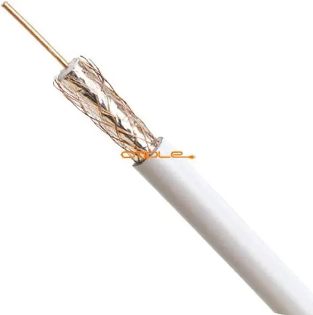 Alt view image 5 of 8 - RG6 Standard Shield Cable - 1000 Feet White