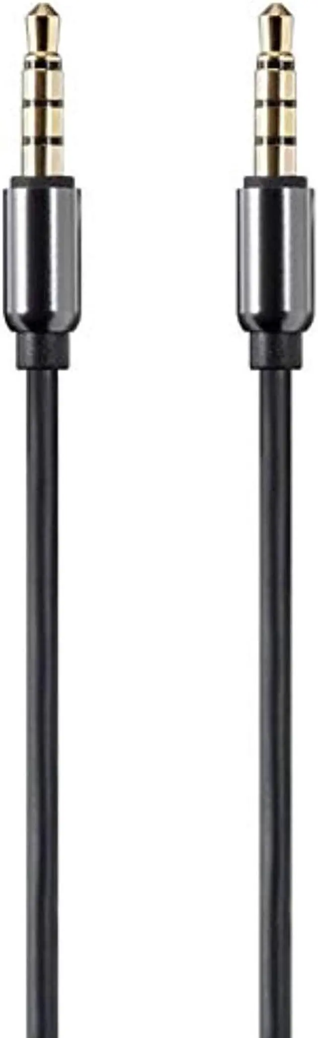 Alt view image 6 of 6 - Monoprice Onyx Series Auxiliary 3.5mm TRRS Audio & Microphone Cable, 6ft