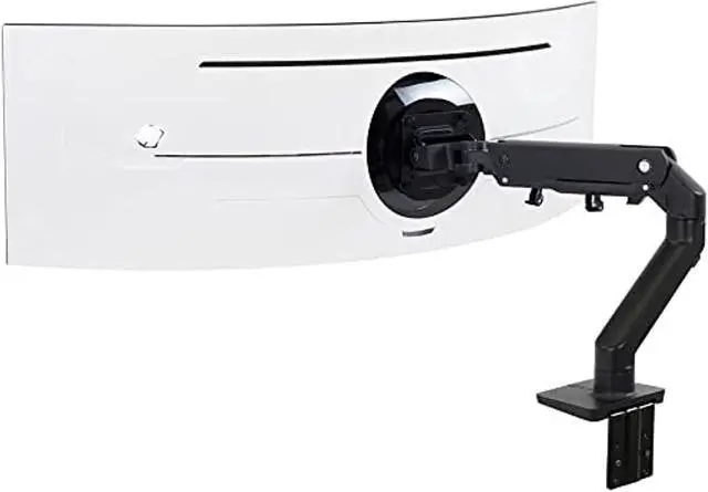 Alt view image 16 of 19 - Ergotron HX Ultrawide Monitor Arm Desk Mount Screens 20-42 lbs Matte Black