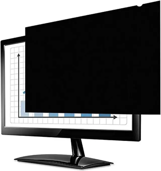 Alt view image 11 of 18 - Fellowes Privascreen™ Blackout Privacy Filter - 24.0" Wide