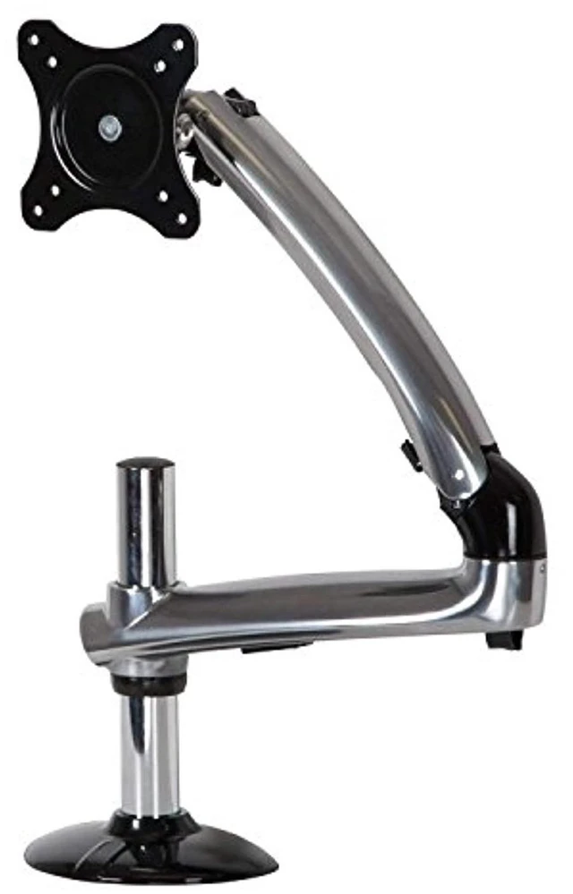 Alt view image 2 of 2 - Peerless-AV LCT620A-G Peerless-AV LCT620A-G Desk Mount for Flat Panel Display - 29" Screen Support - 17.80 lb Load Capacity - Aluminum - Black, Polished Aluminum, Chrome