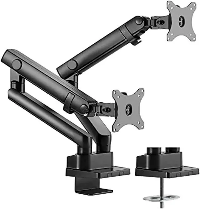 Alt view image 9 of 11 - Amer Networks - HYDRA2B - Amer Mounting Arm for Curved Screen Display, Flat Panel Display - Matte Black - 2 Display(s)