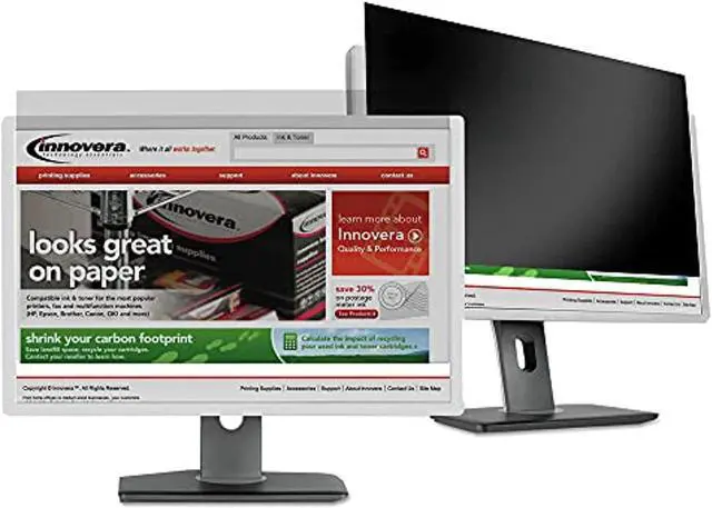 Alt view image 7 of 7 - Blackout Privacy Filter for 30" Widescreen LCD, 16:10 Aspect Ratio BLF30W