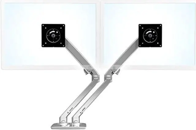 Alt view image 6 of 8 - Ergotron 45-496-026 MXV Desk Dual Monitor Arm for up to 24" Displays